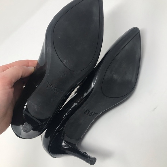 Cole Haan patent leather black heels - Picture 6 of 7